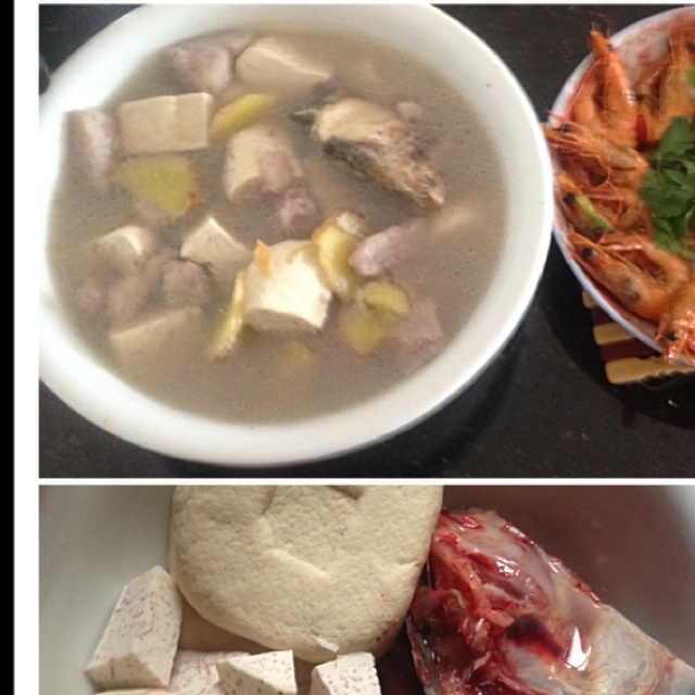 鱼头豆腐汤