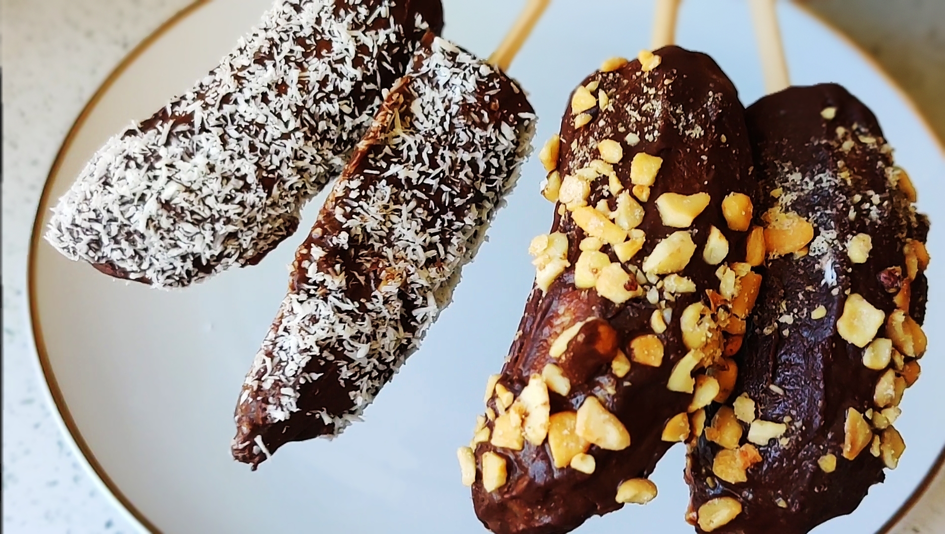 巧克力香蕉干果冰淇淋，减肥放心吃的做法