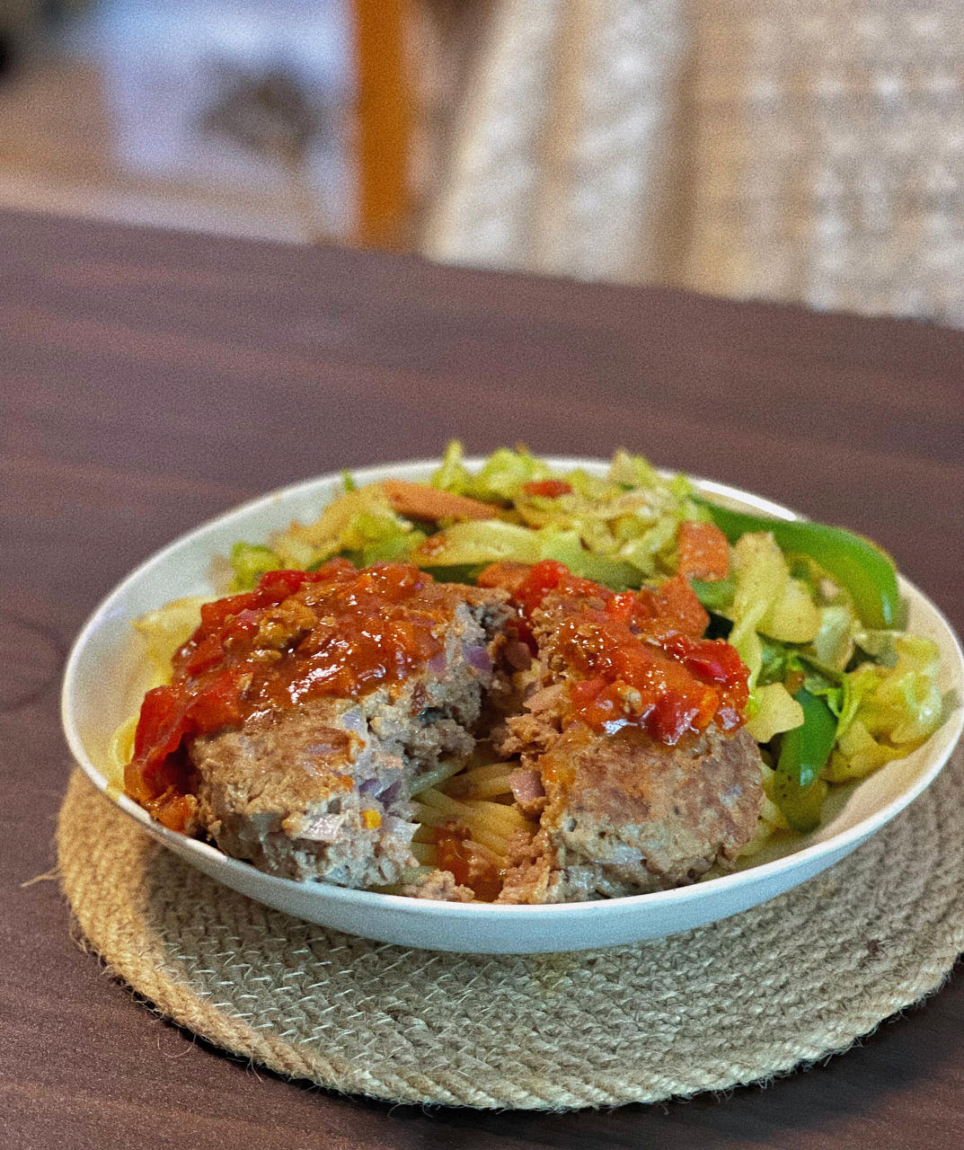 日式汉堡肉