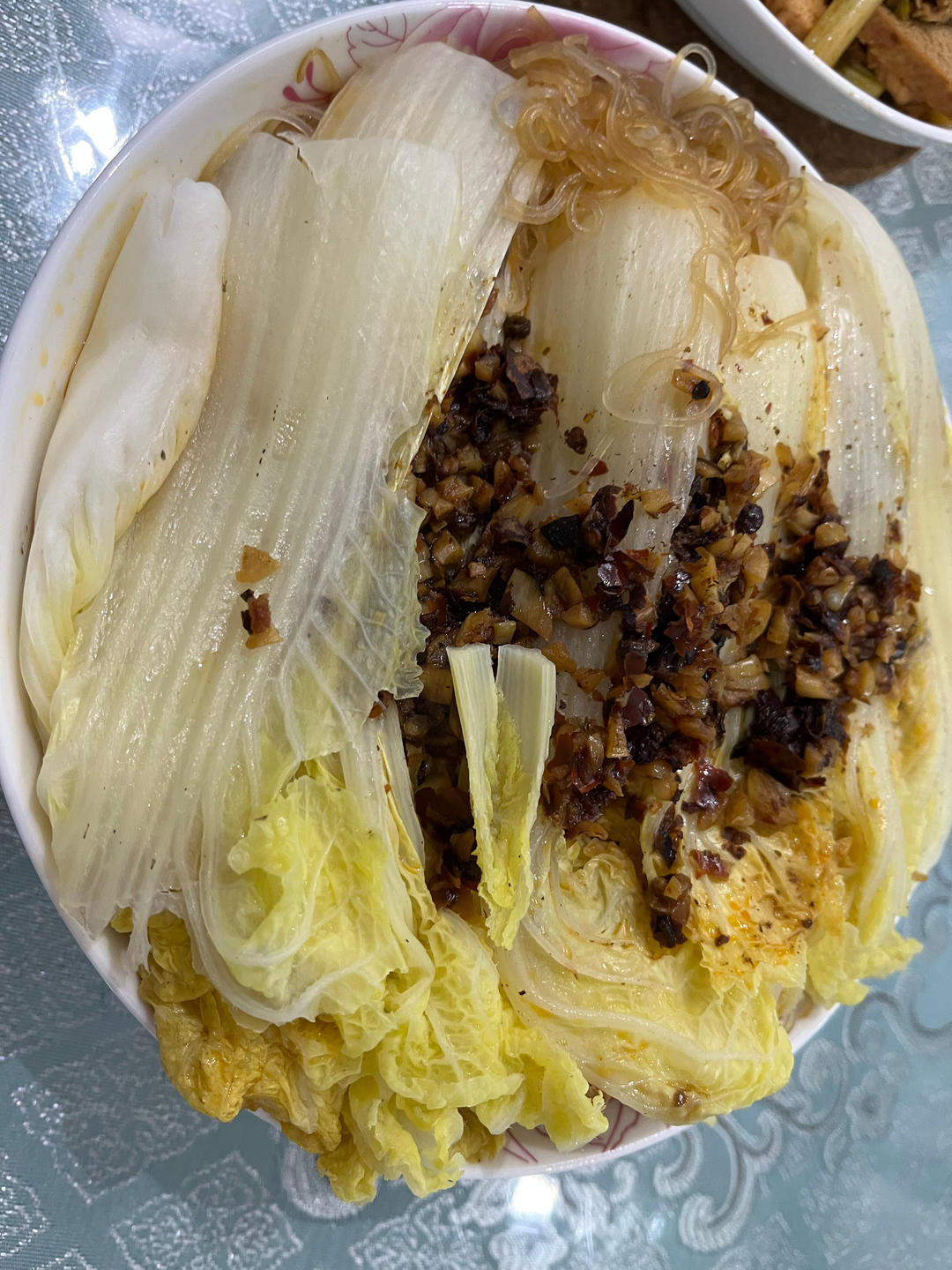 蒜蓉粉丝娃娃菜