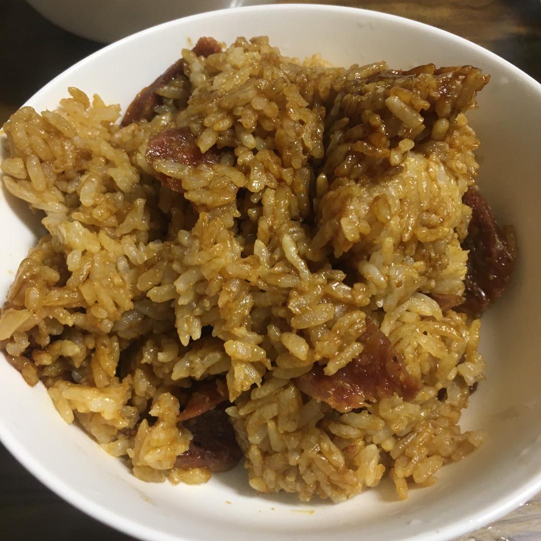 腊味煲仔饭（电饭煲版）