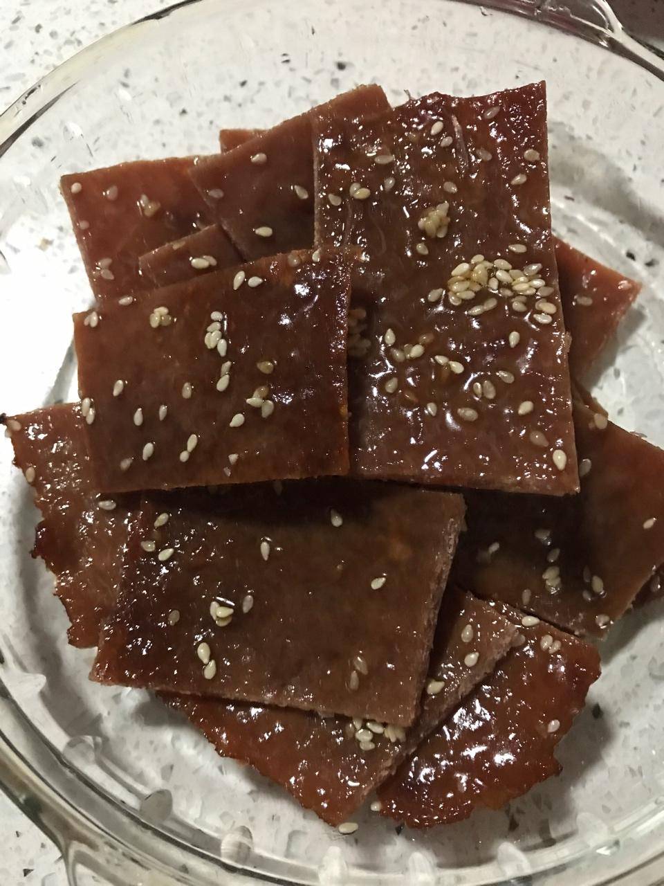 蜜汁肉脯