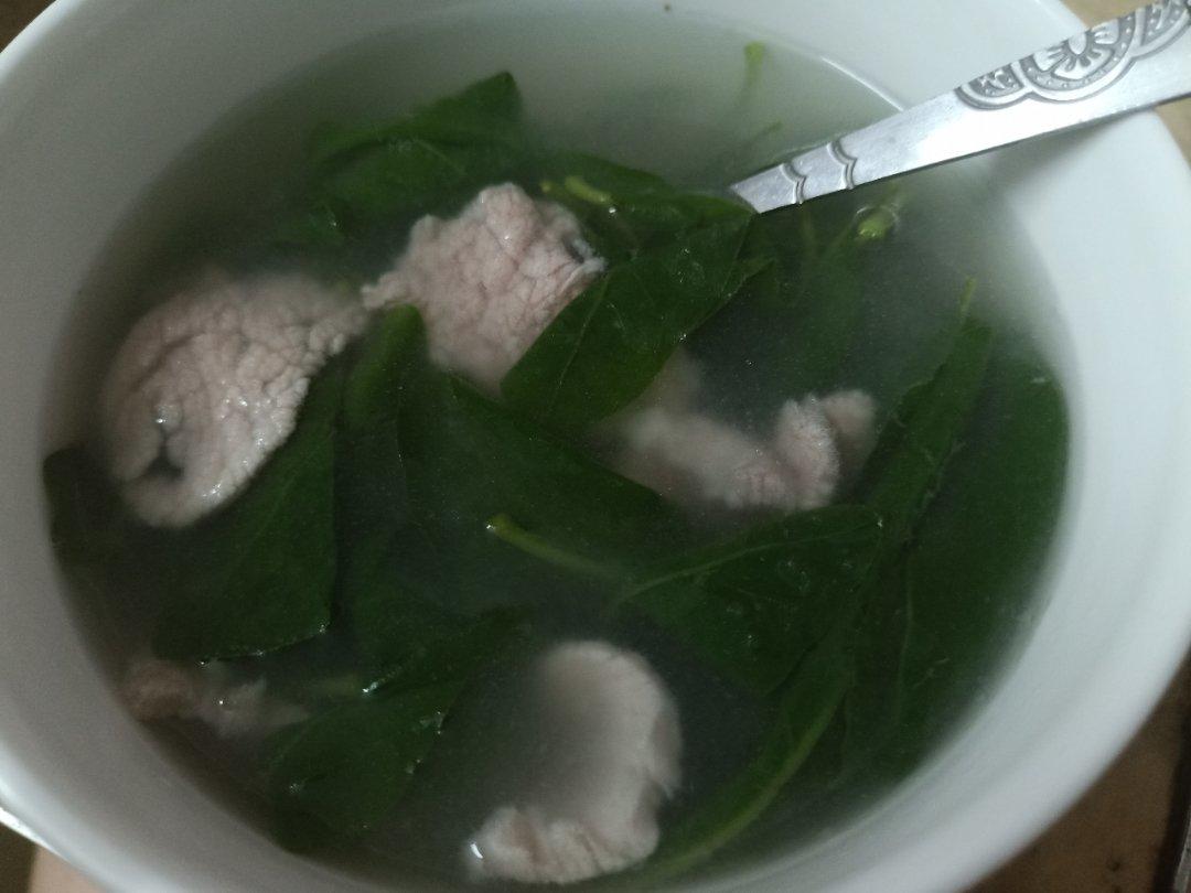 枸杞叶瘦肉汤（客家风味）