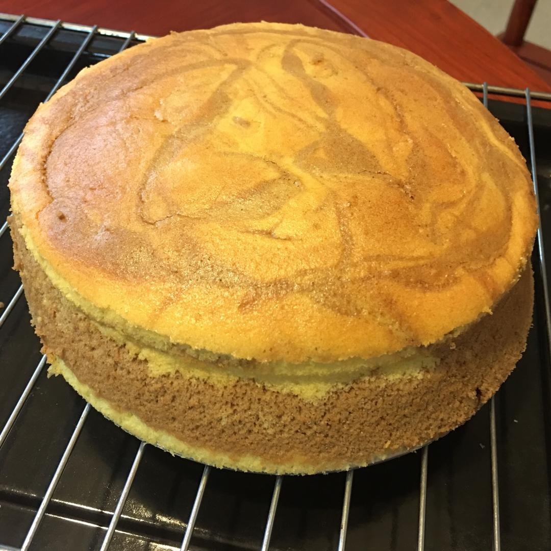 斑马纹酸奶蛋糕