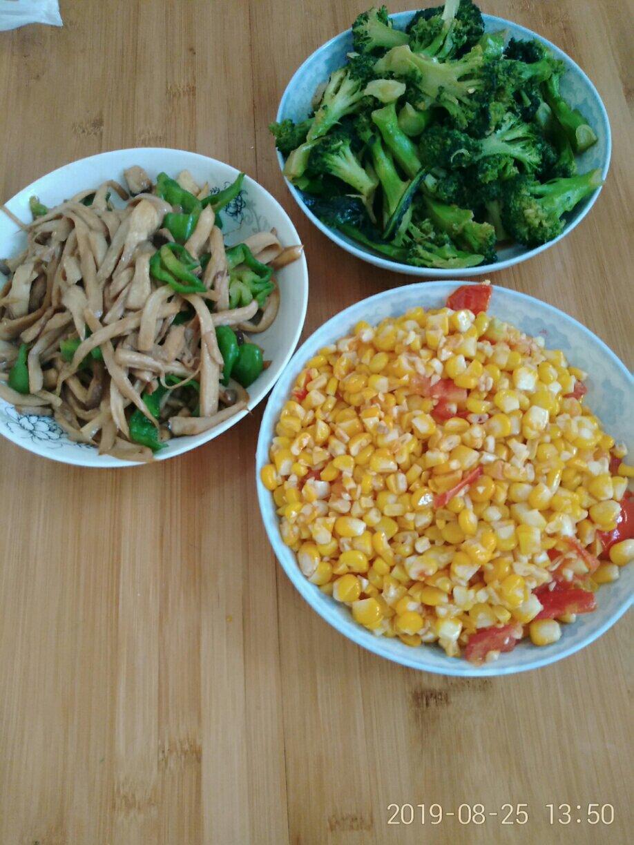 番茄炒鲜玉米粒