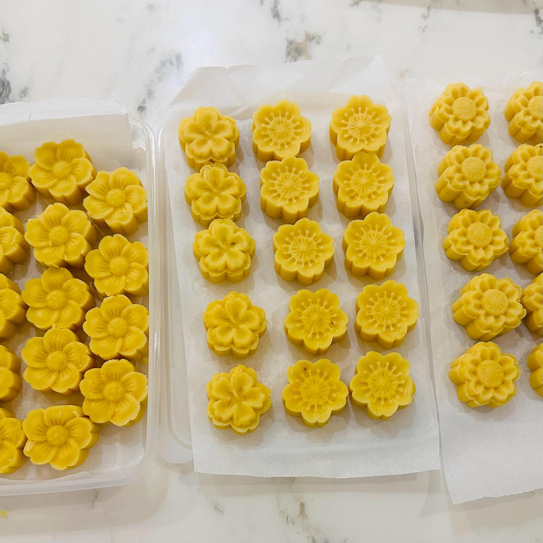 奶香绿豆糕（无豆腥味，超快手不麻烦）