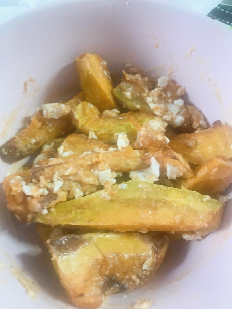 🔥咸蛋黄焗南瓜-好吃到舔碗（简单易上手教你蛋清用途）