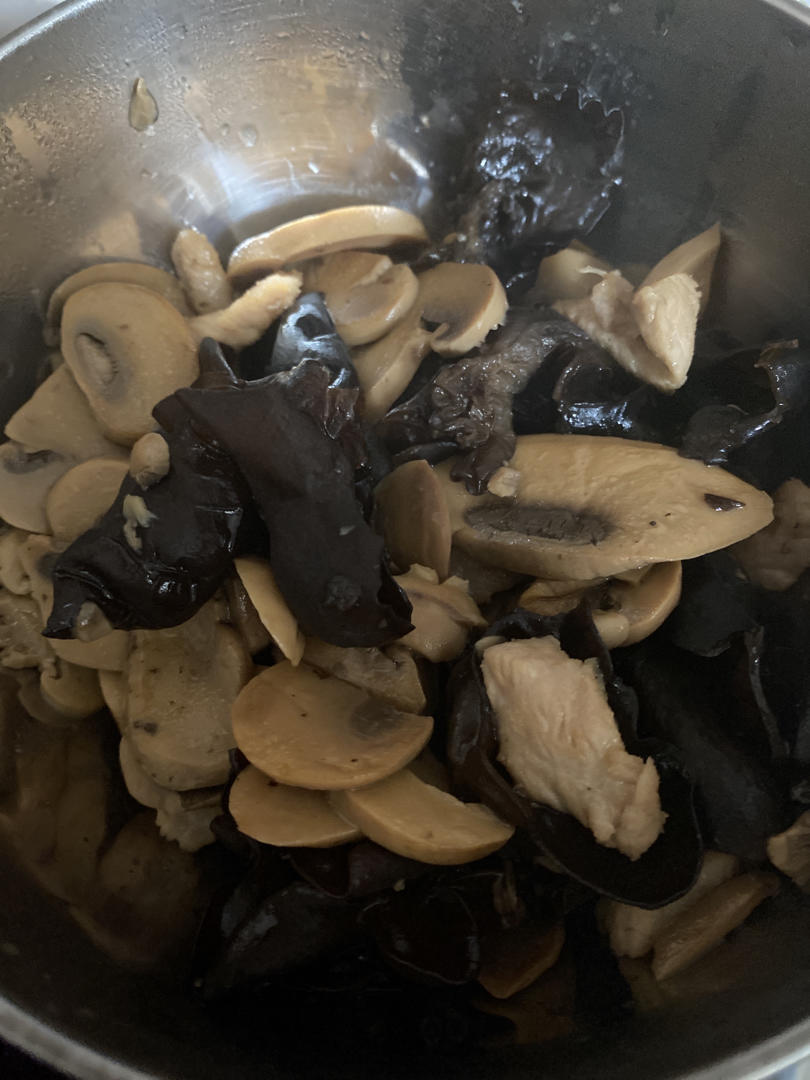 红烧蘑菇/炒口蘑