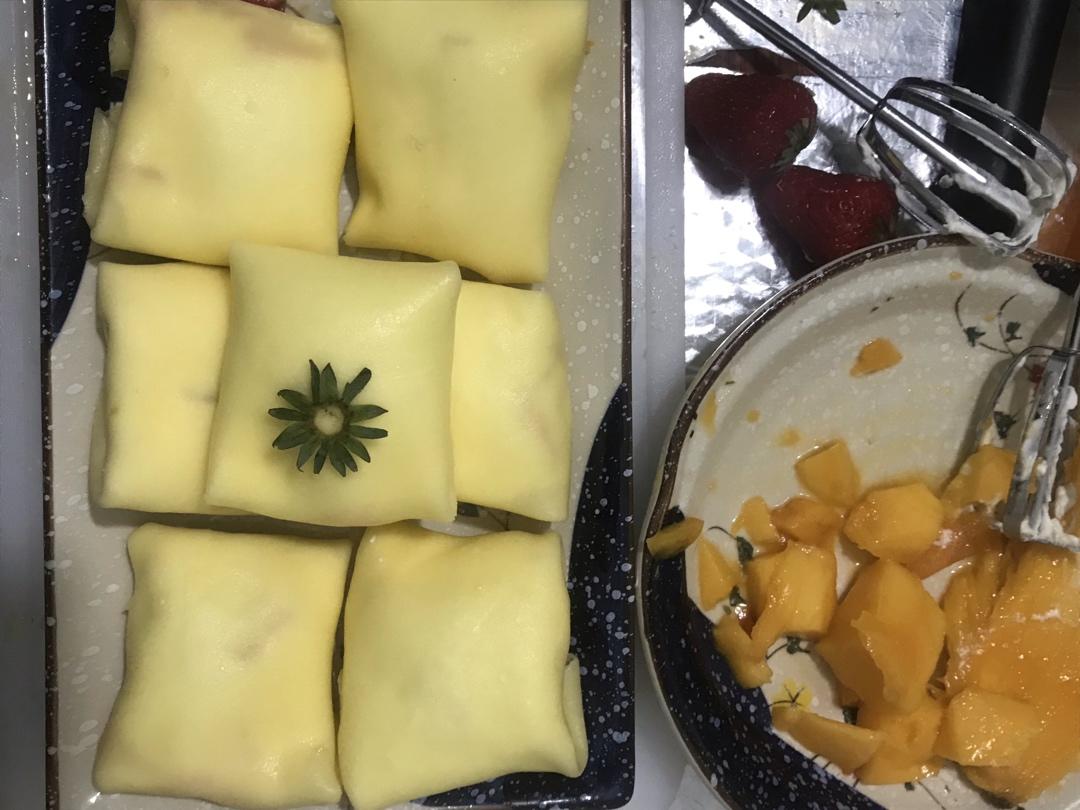 芒果班戟&毛巾卷