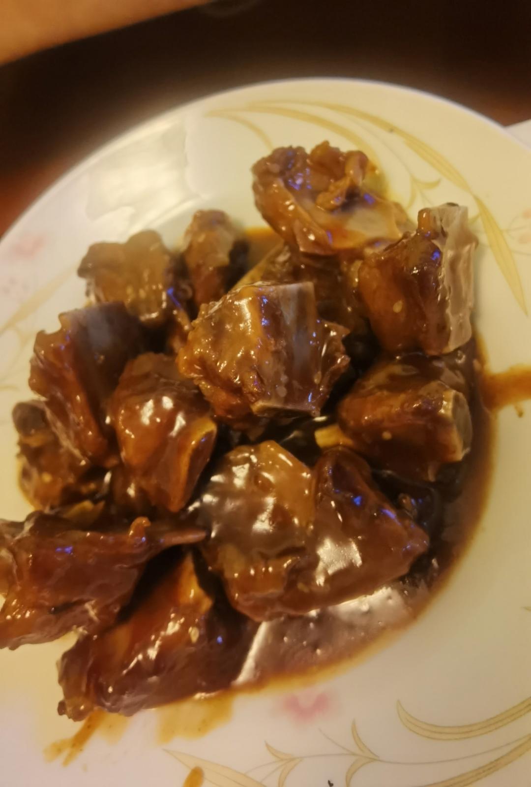 糖醋排骨/糖醋小排（不放油）（12345口诀做出正宗上海本帮）