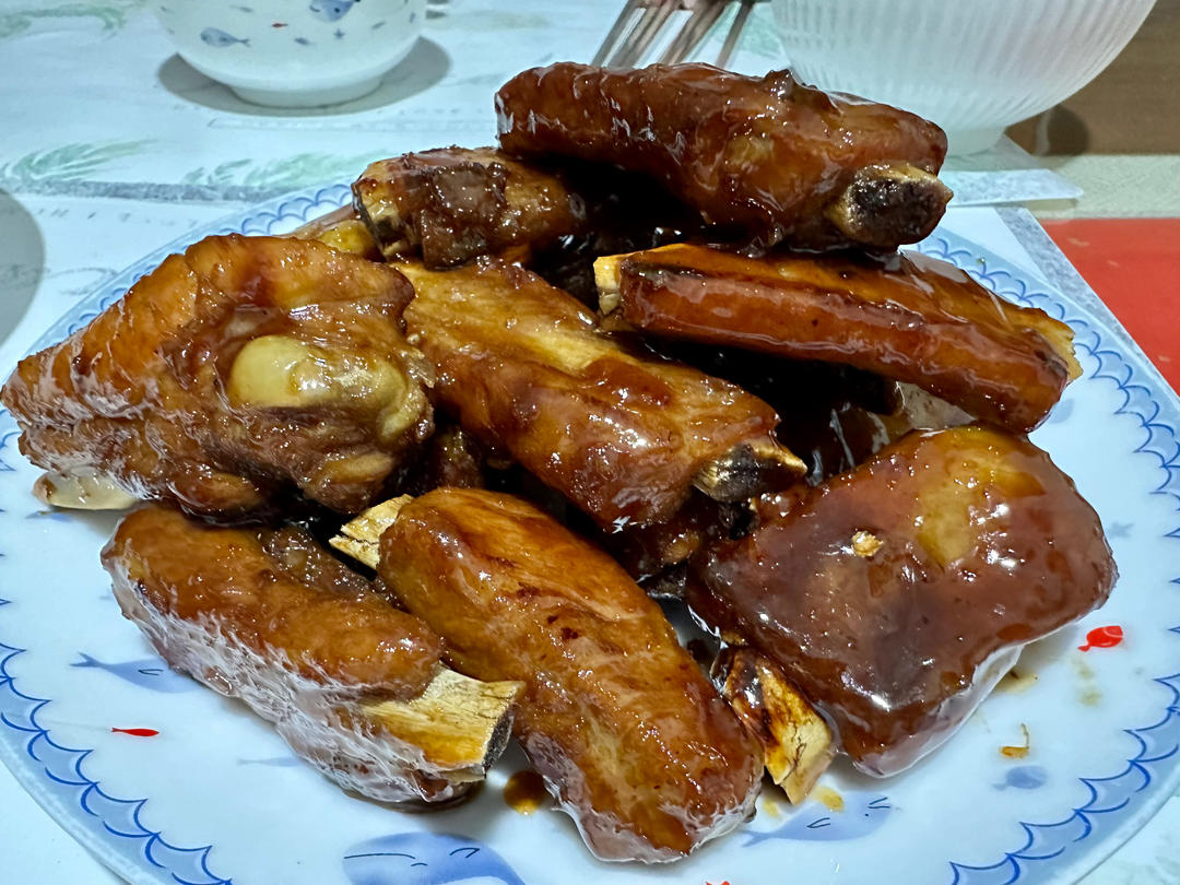 糖醋排骨/糖醋小排（不放油）（12345口诀做出正宗上海本帮）