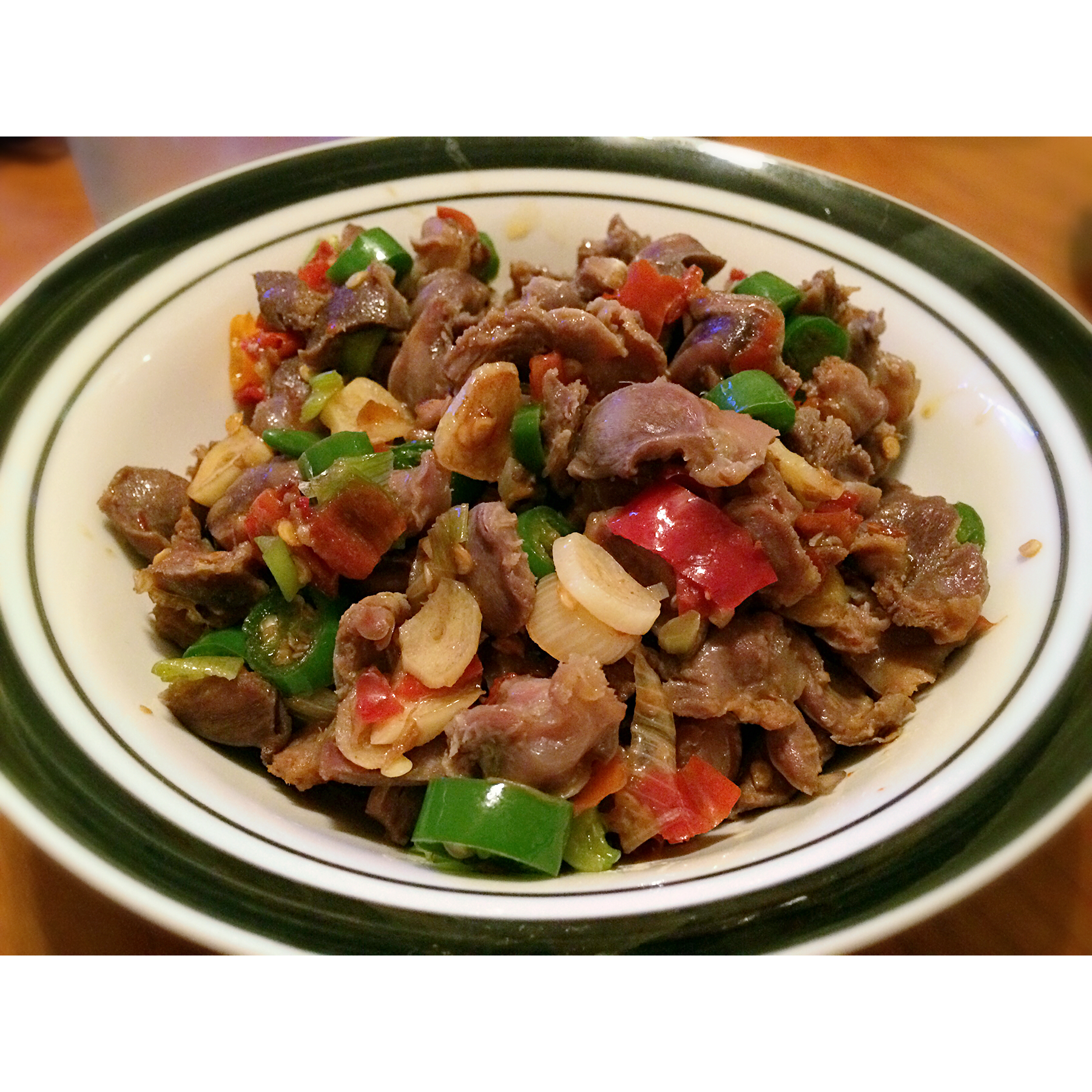 酸辣鸡杂