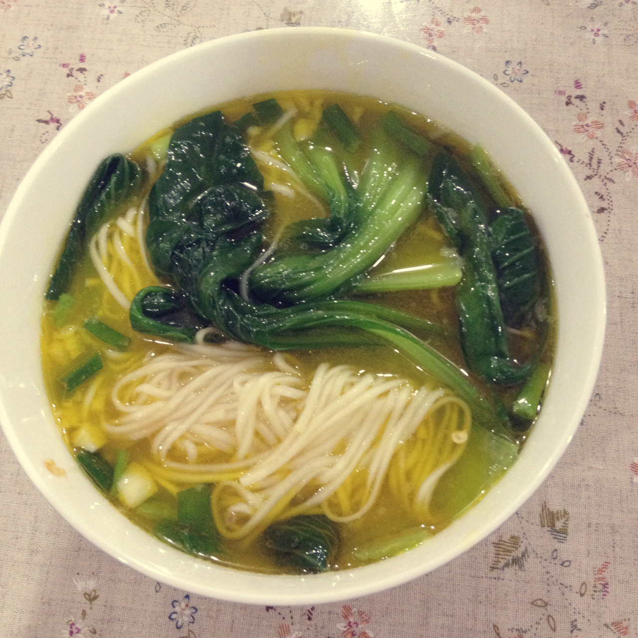 瞎捣鼓的33做的青菜面