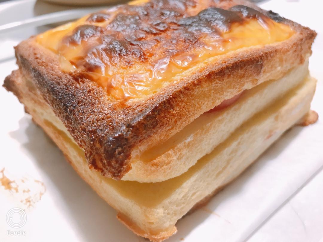 超级好吃的黄金三明治🥪