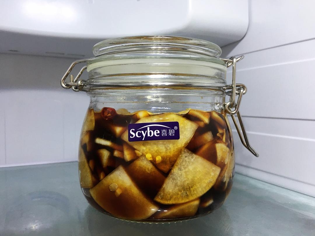 三步爽口酸酸辣辣腌萝卜片小咸菜