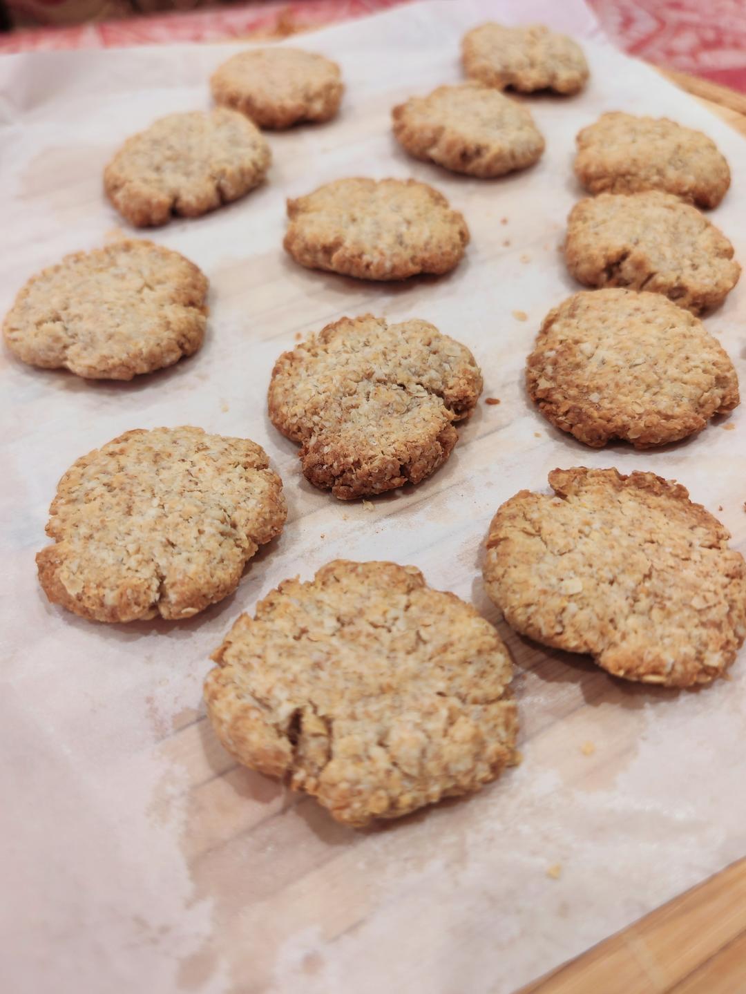 燕麦椰蓉曲奇饼【北鼎烤箱食谱】