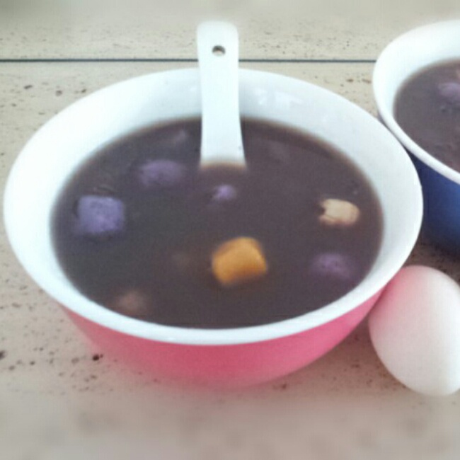 芋圆红豆沙