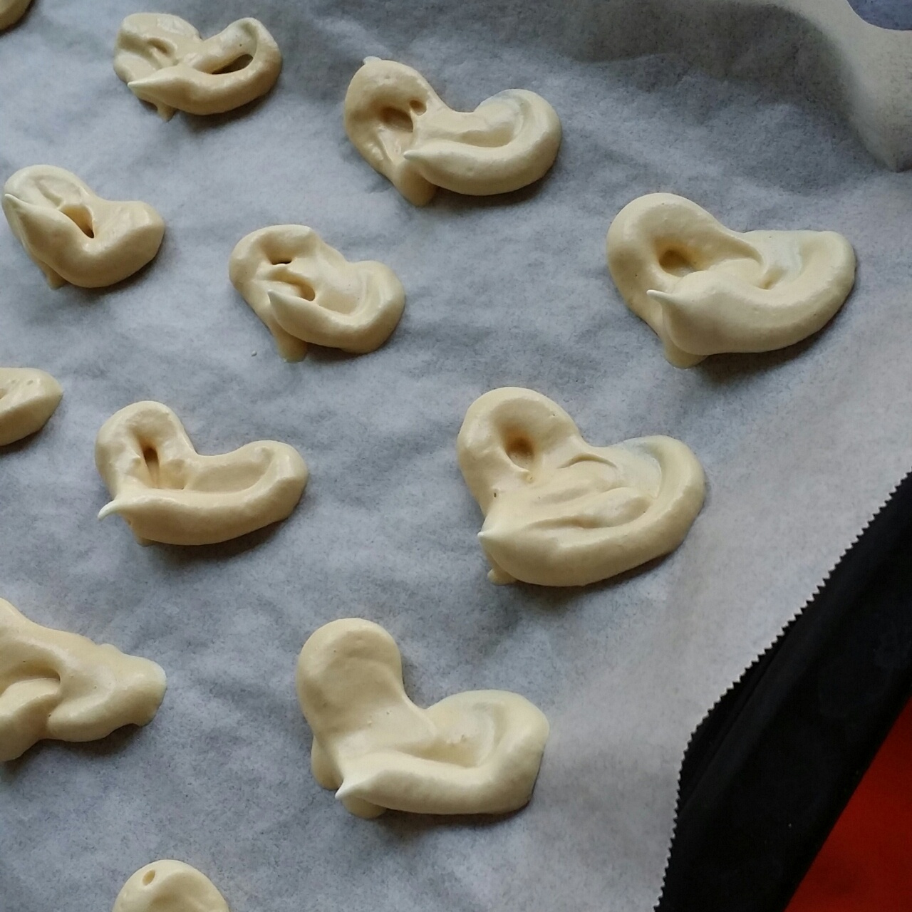 meringue française法式蛋白饼
