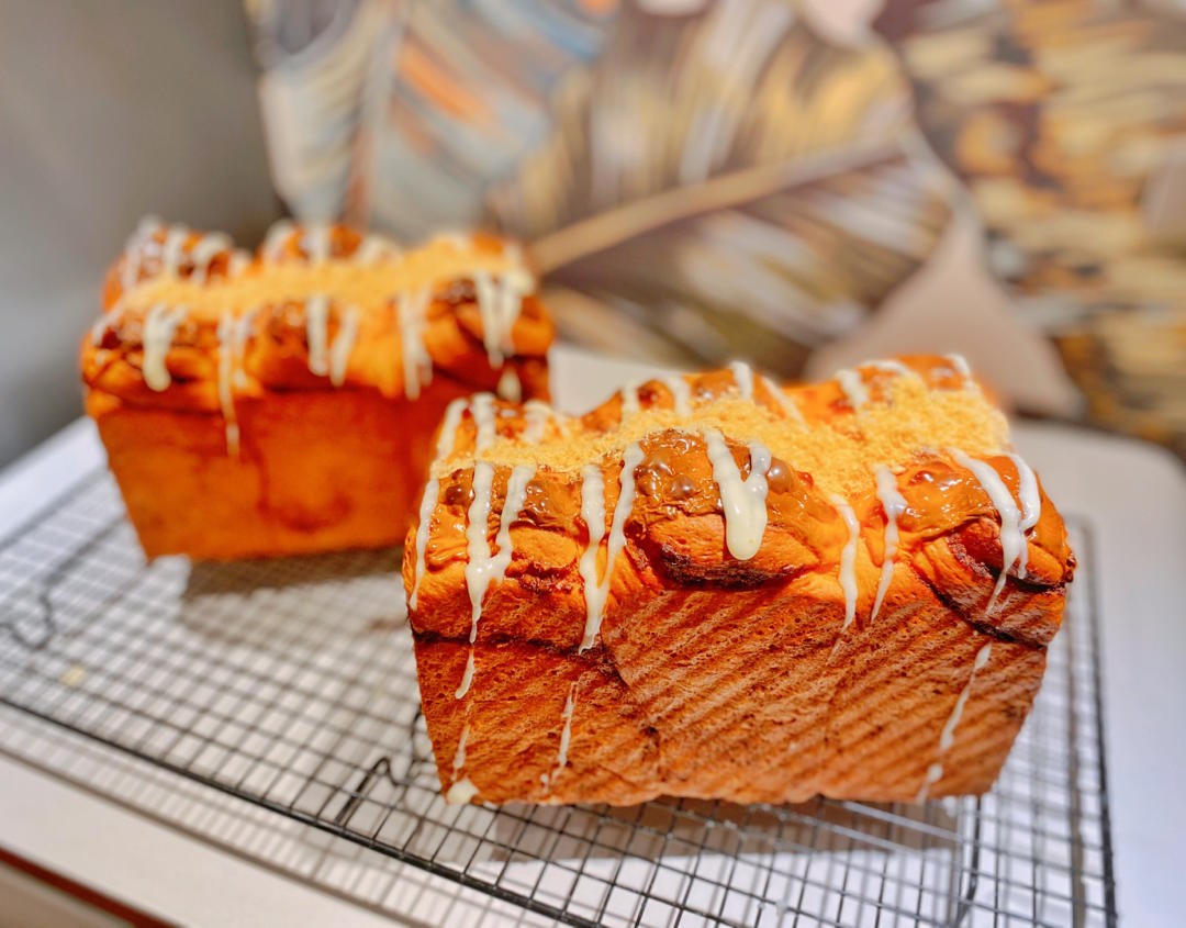 幸运芝士の肉松吐司