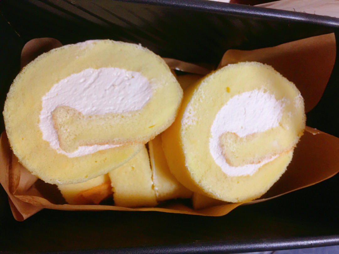 原味蛋糕卷(后蛋法)