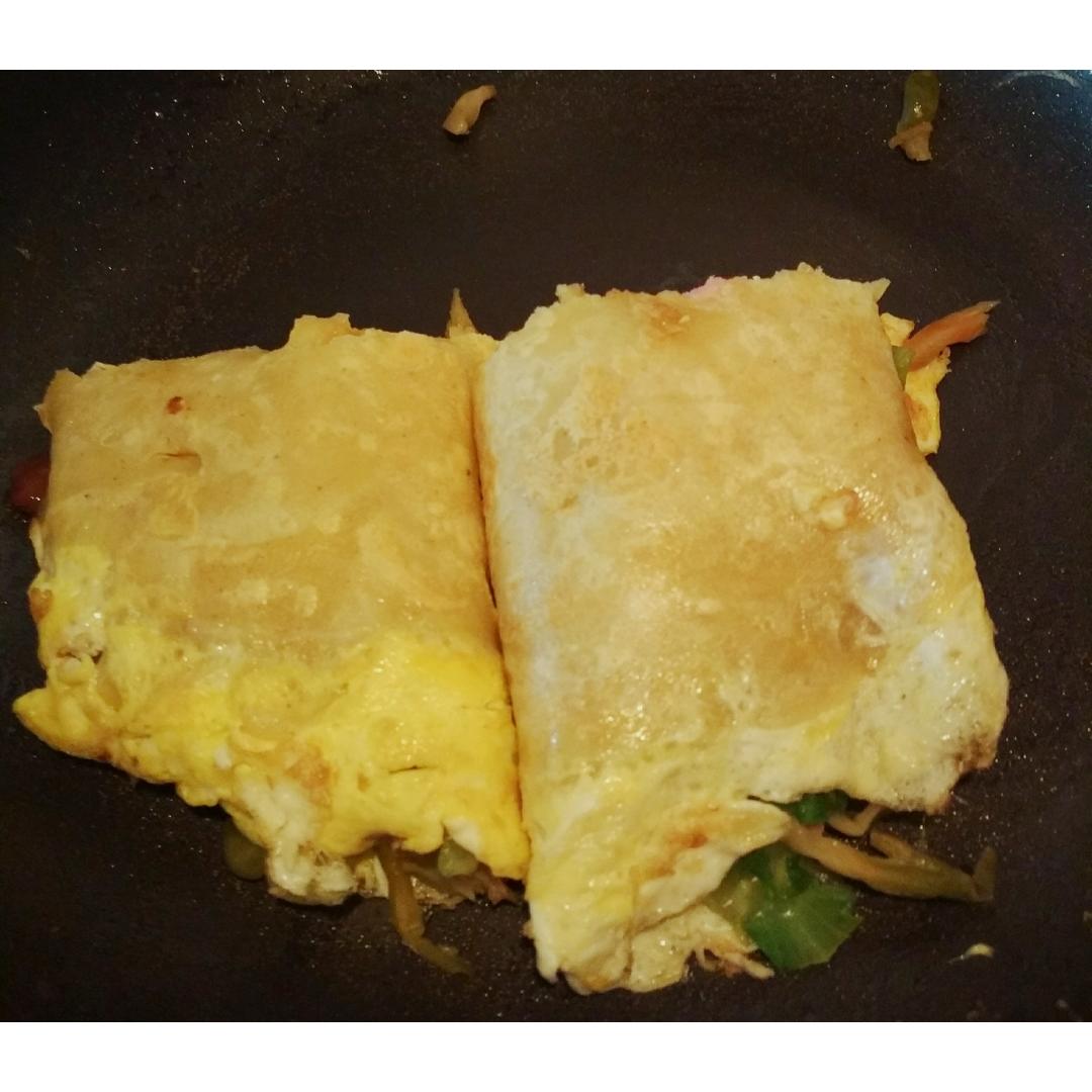 平底锅版煎饼果子