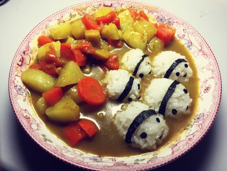 咖喱风熊猫吃翔