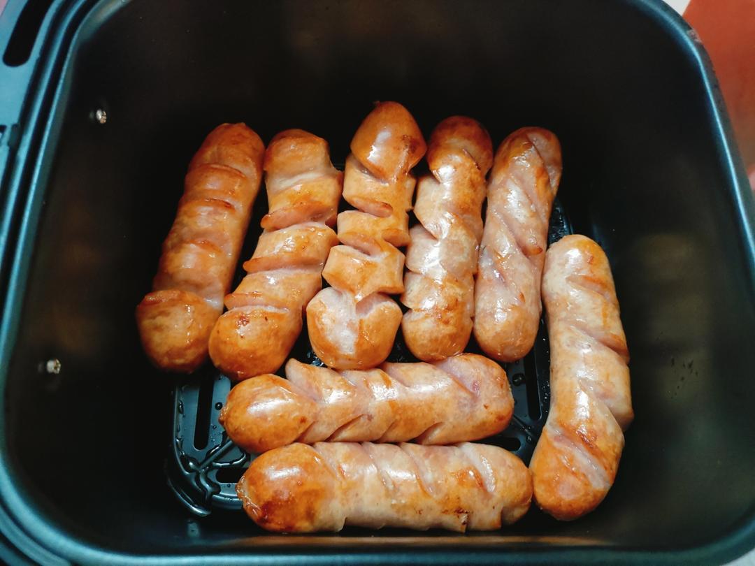 超简单烤肠（空气炸锅版）