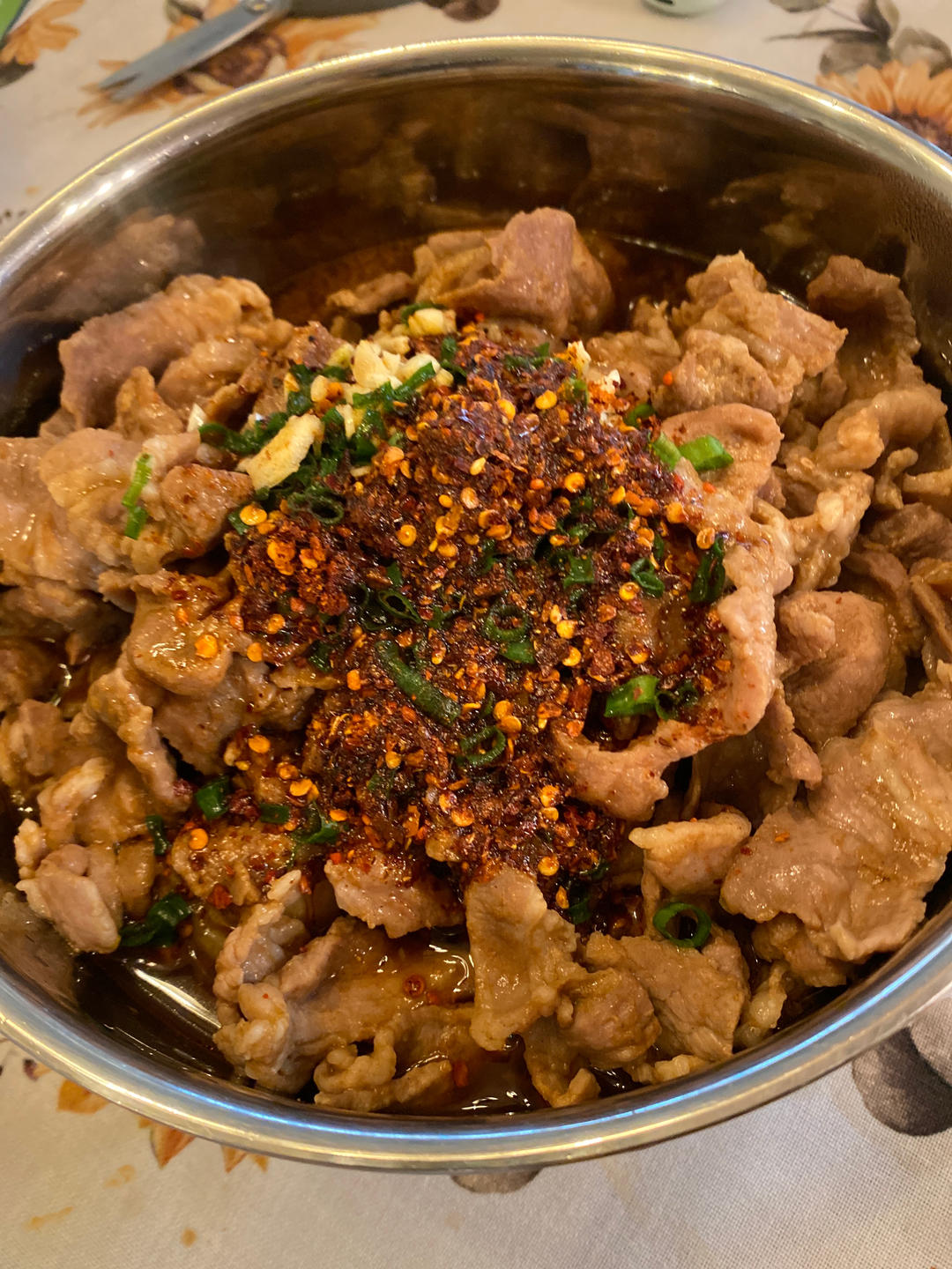 水煮肉片（肯定不翻车）