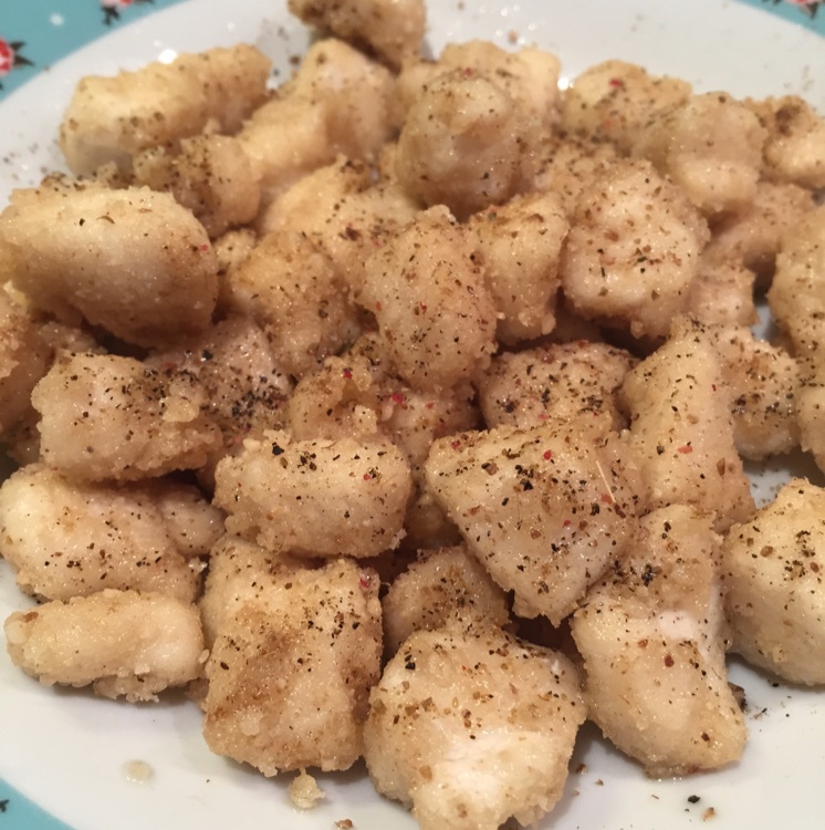 孜然鸡肉粒
