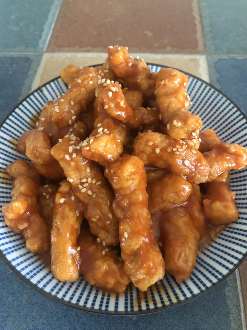 糖醋里脊 超嫩鸡胸肉版