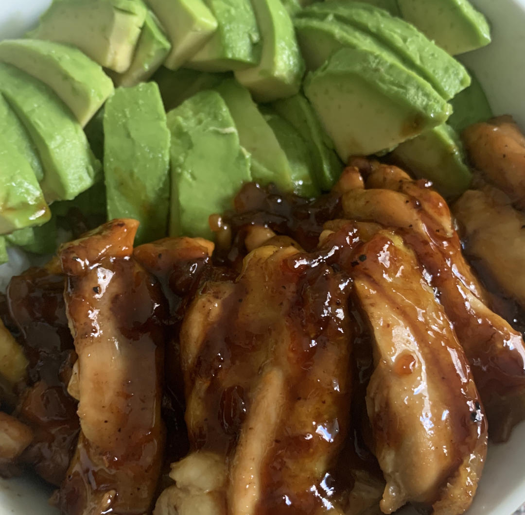 照烧鸡腿饭