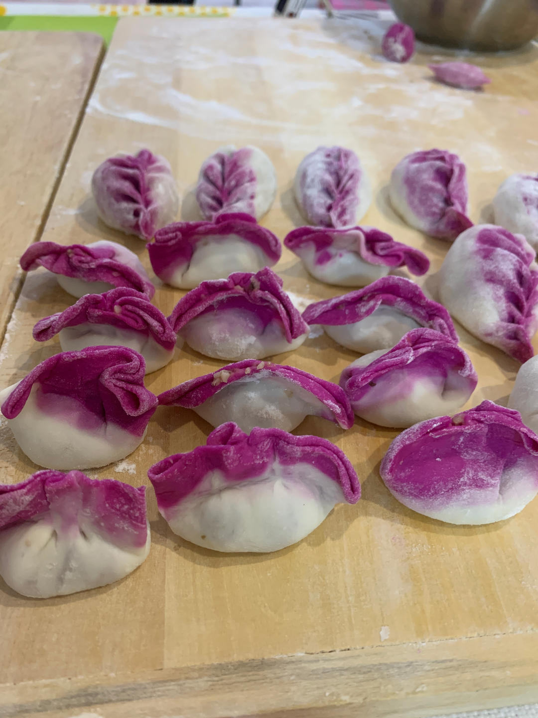 火龙果水饺(妖艳的美)