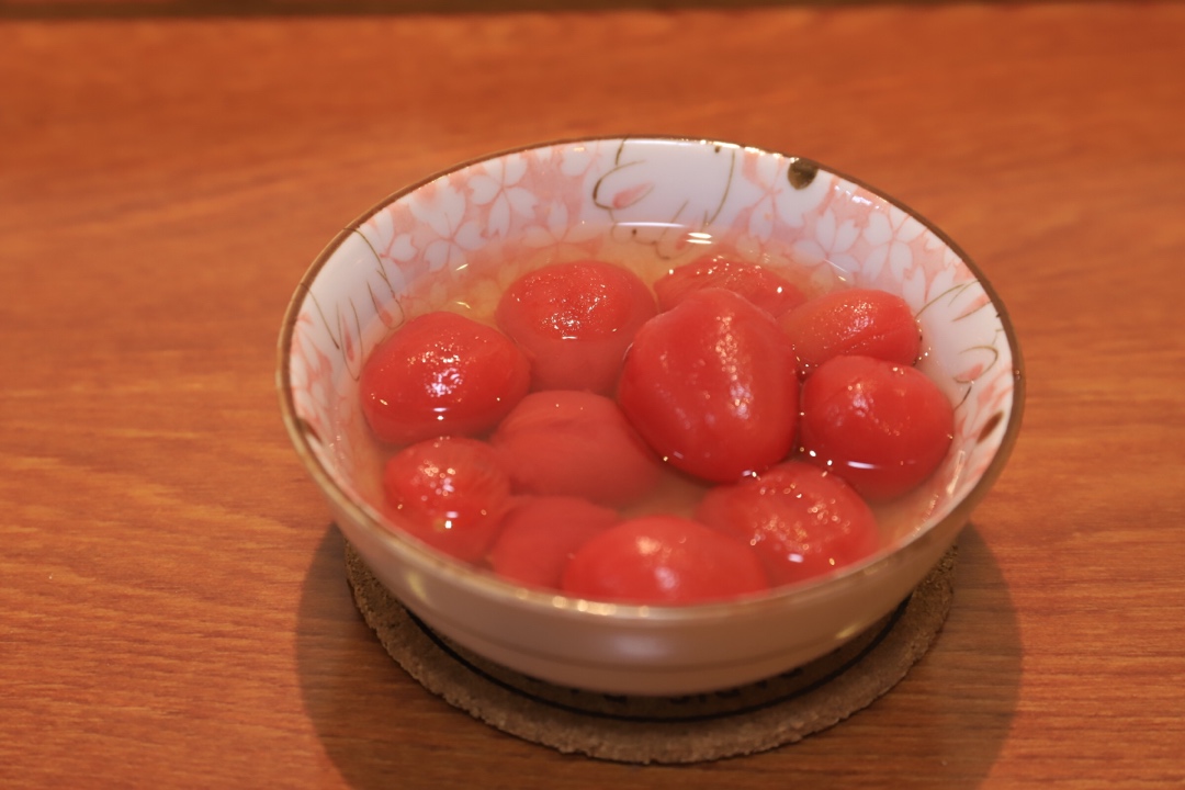 酸酸甜甜的醋渍小番茄【孤独的美食家】