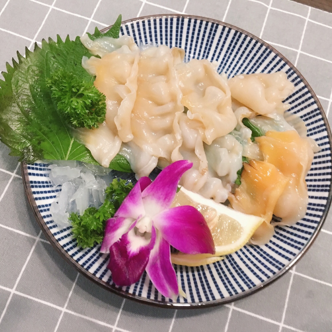 象拔蚌刺身