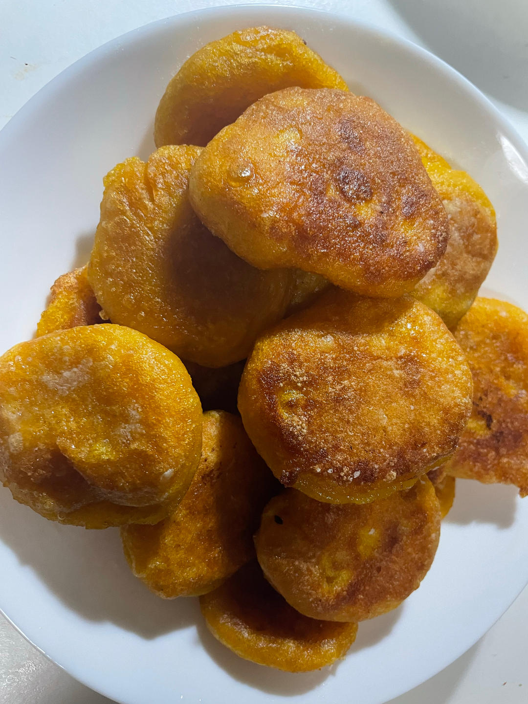 不会变形的南瓜饼