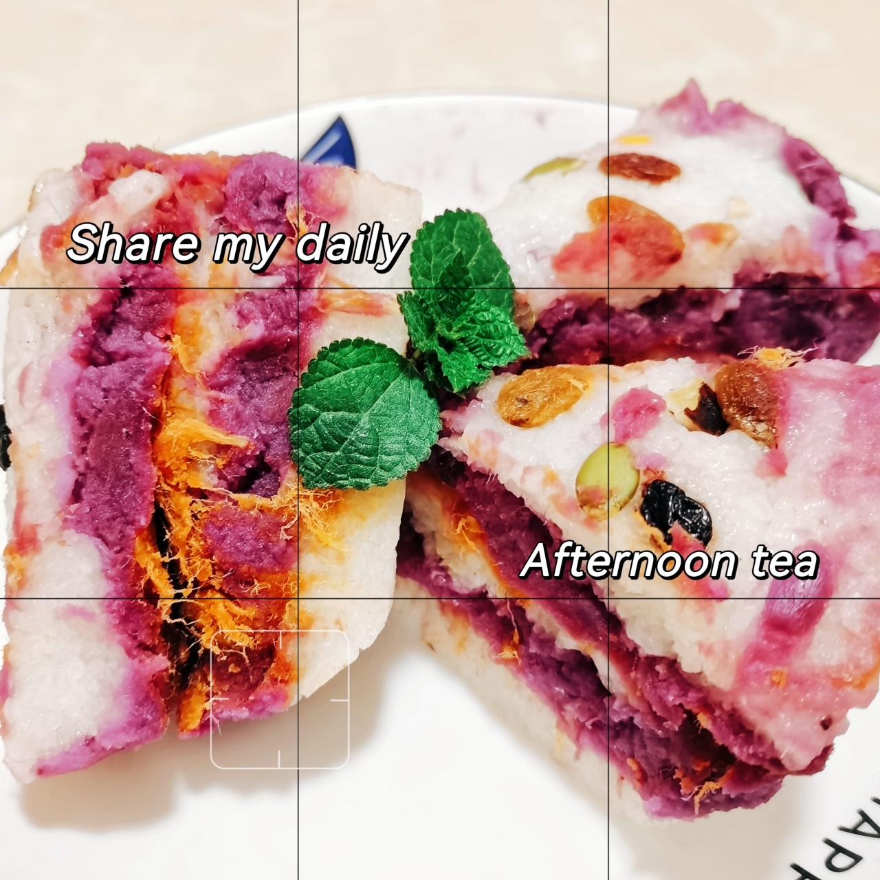 超简单低卡小清新紫薯凉糕