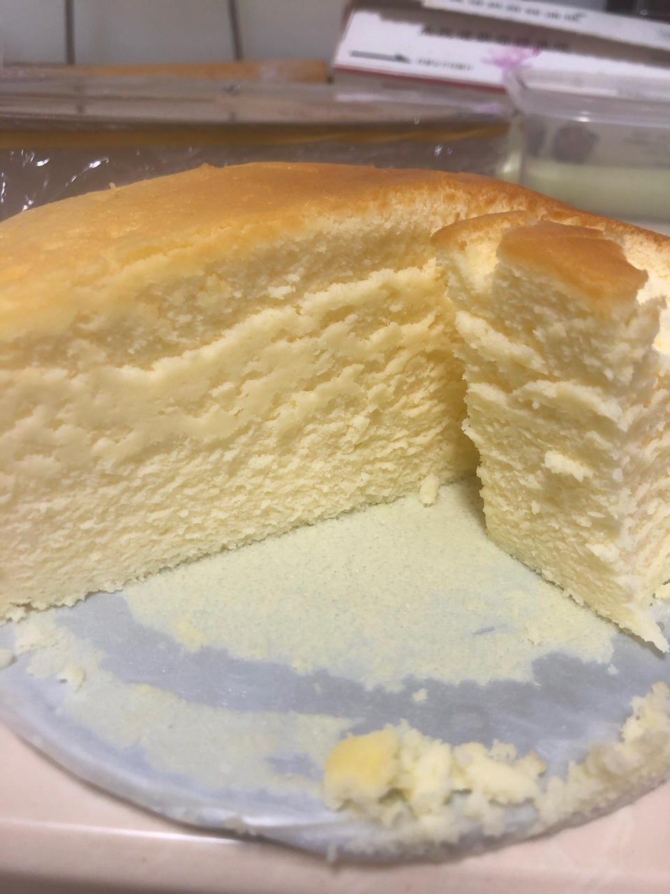 网红好利来半熟芝士蛋糕(低卡）轻乳酪蛋糕hanjuku cheese