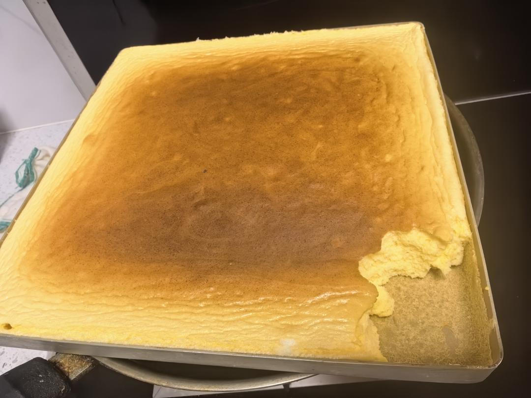 芝士戚风（加入奶油奶酪，宝宝米粉和奶粉，无面粉，无油版本）