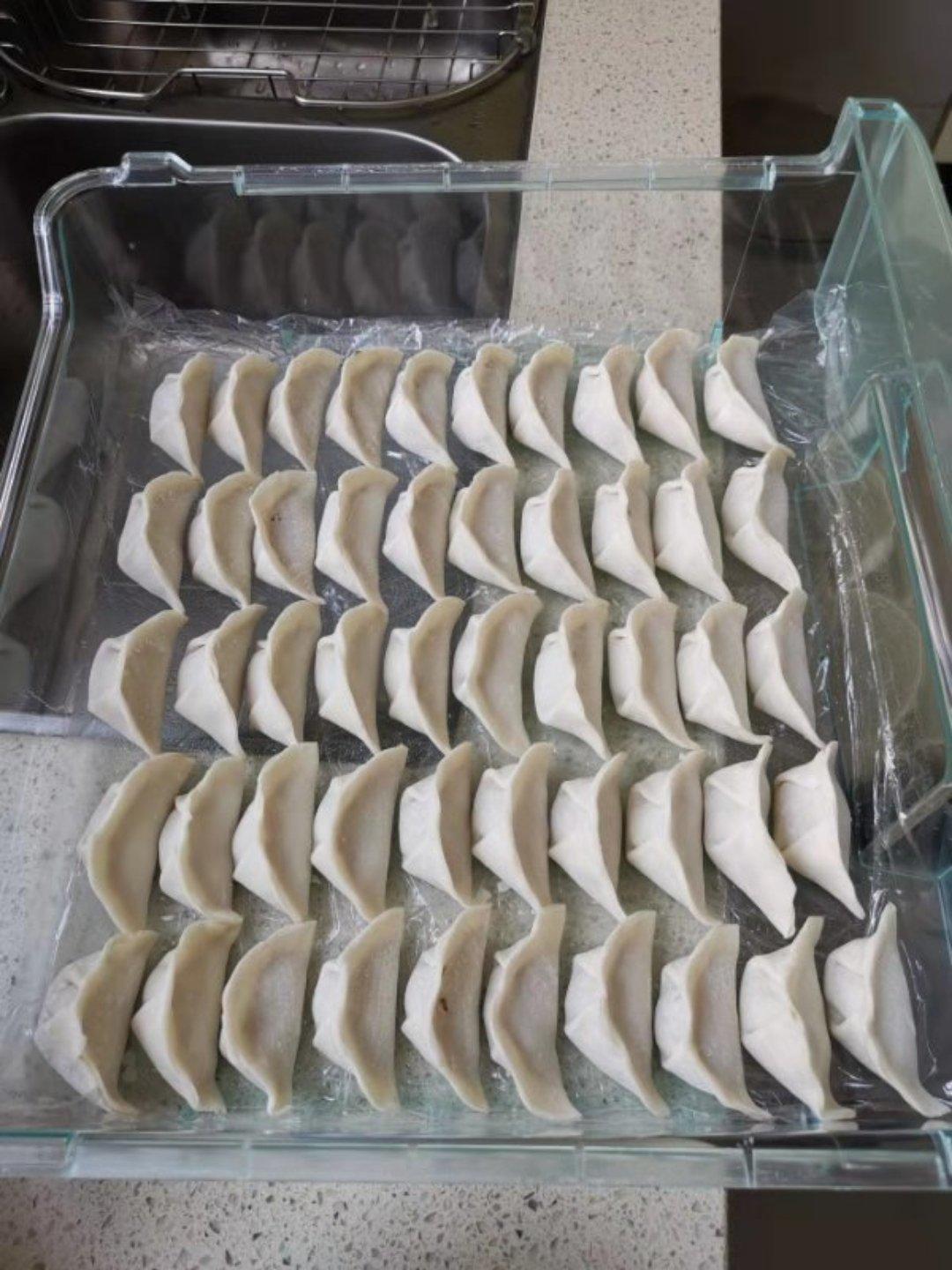 圆白菜猪肉馅饺子