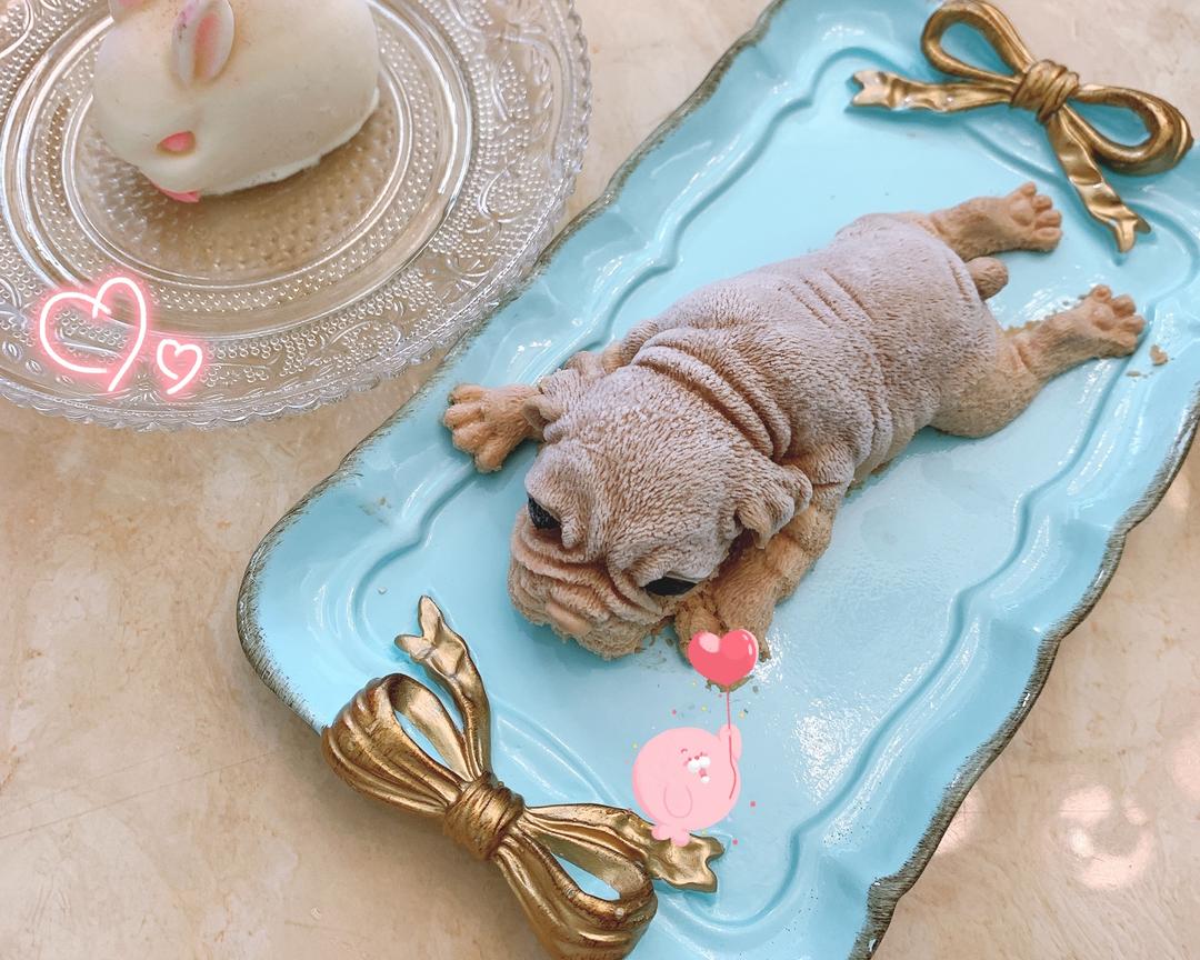 🐶沙皮狗慕斯蛋糕🐾好时巧克力版的做法