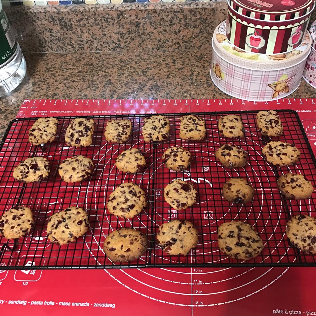 无蛋无黄油 植物油版蔓越莓饼干（懒人版快手简单）