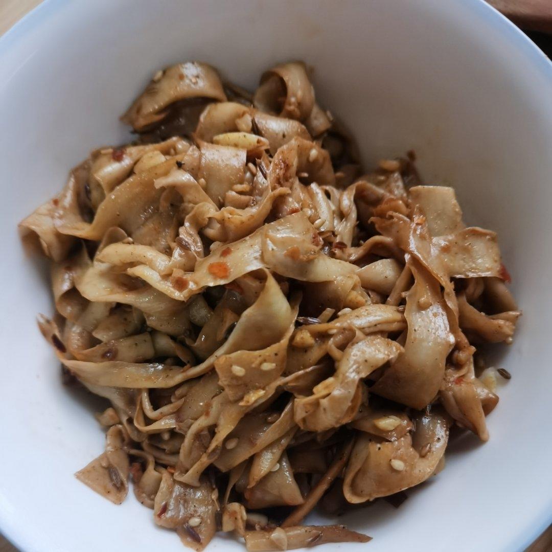 越嚼越香‼️比肉还要好吃👉干煸孜然杏鲍菇