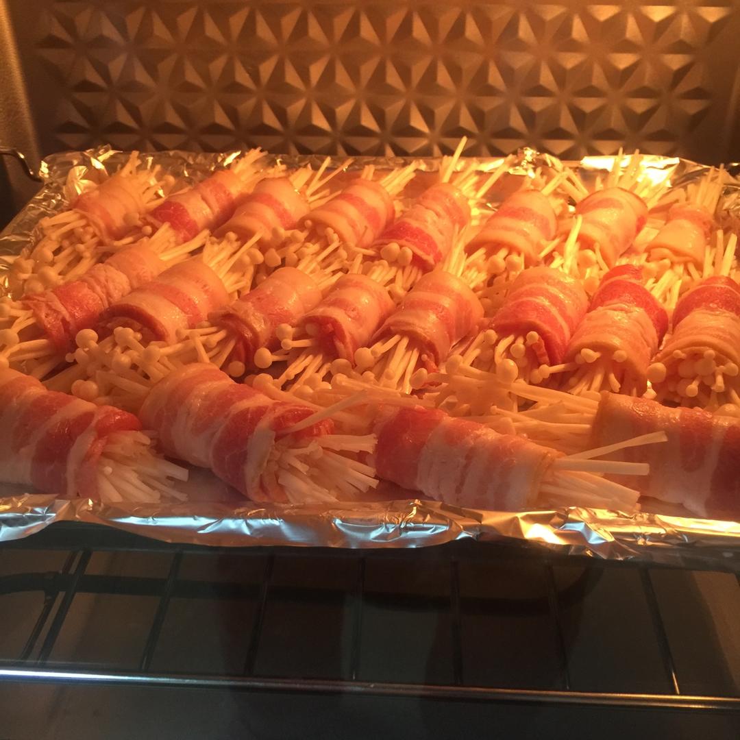 香烤培根金针菇