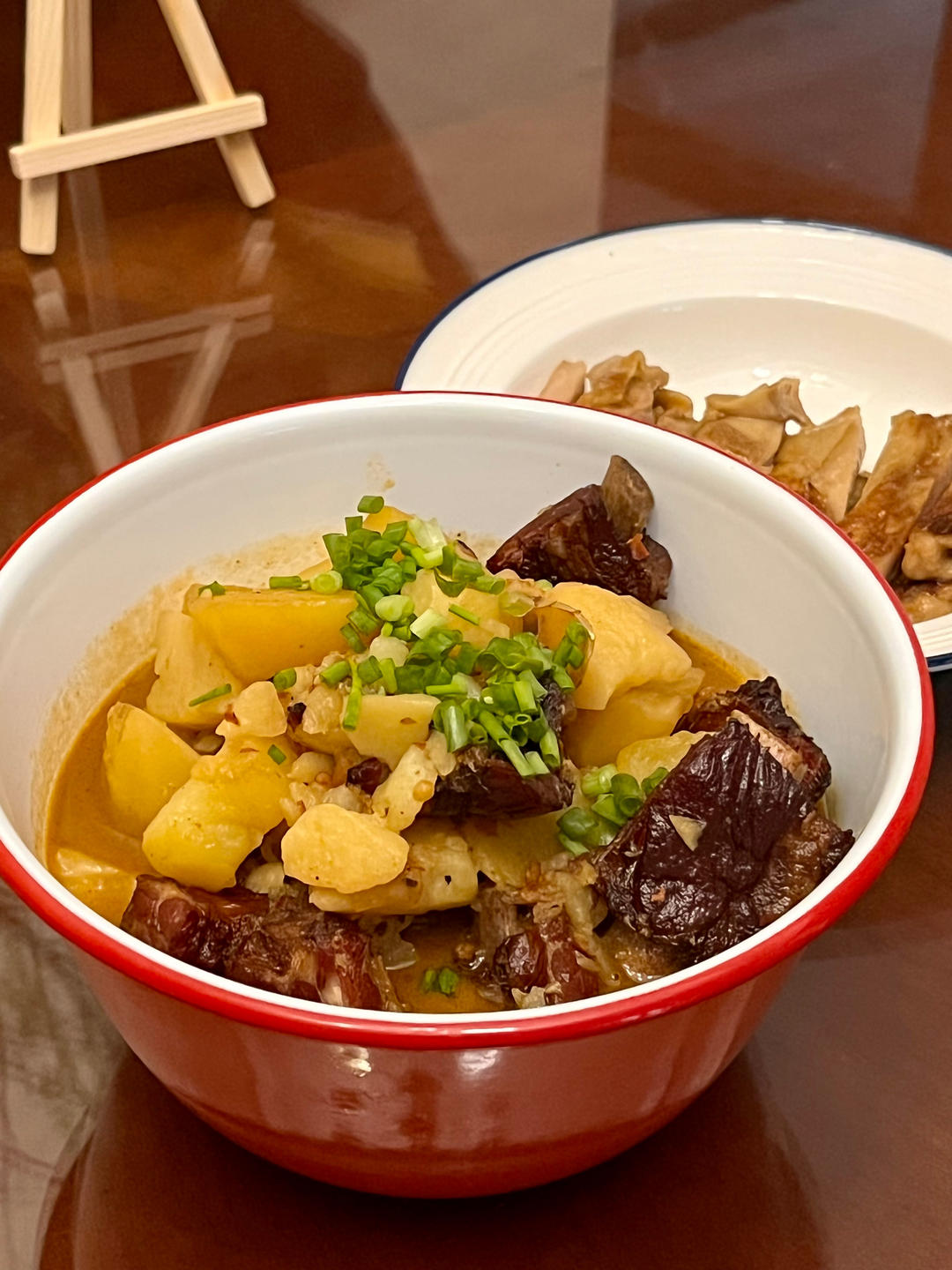 腊排骨炖小土豆