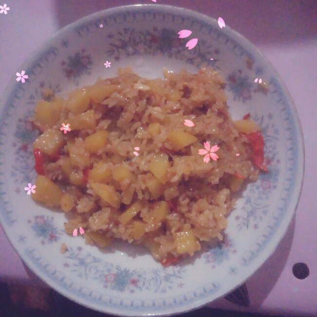土豆焖饭（电饭锅版）