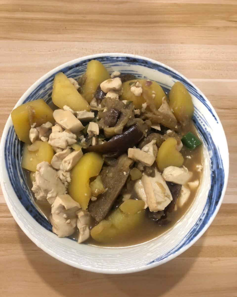 茄子炖土豆（东北版）