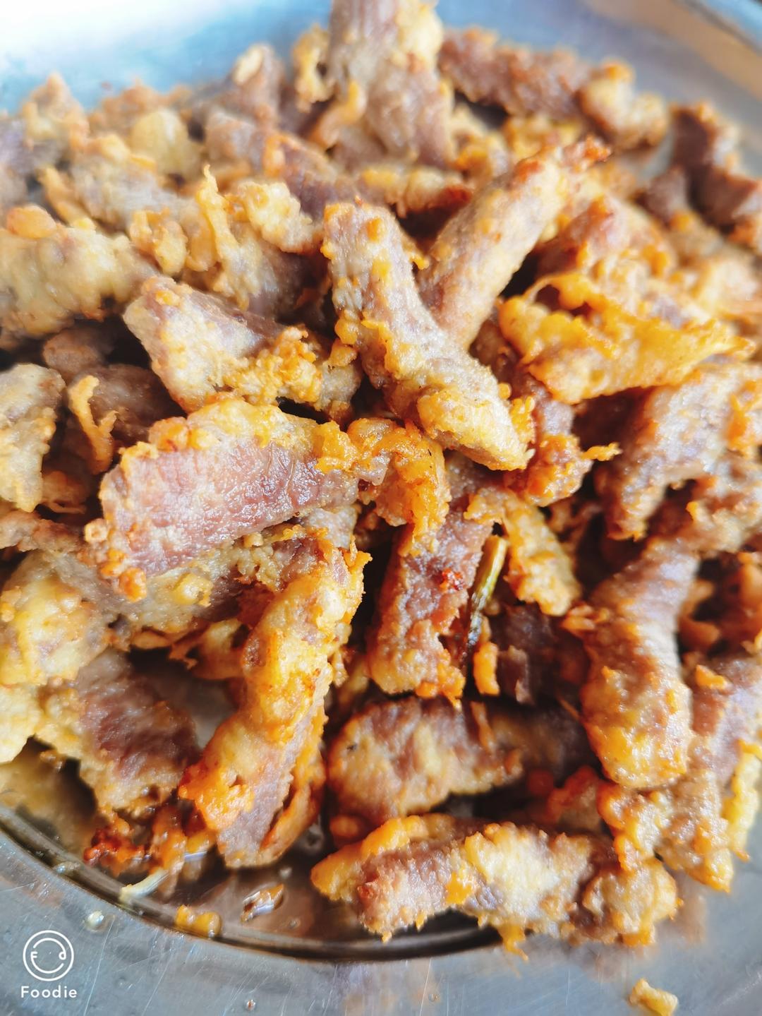 孜然炸里脊（焦香牛肉条）