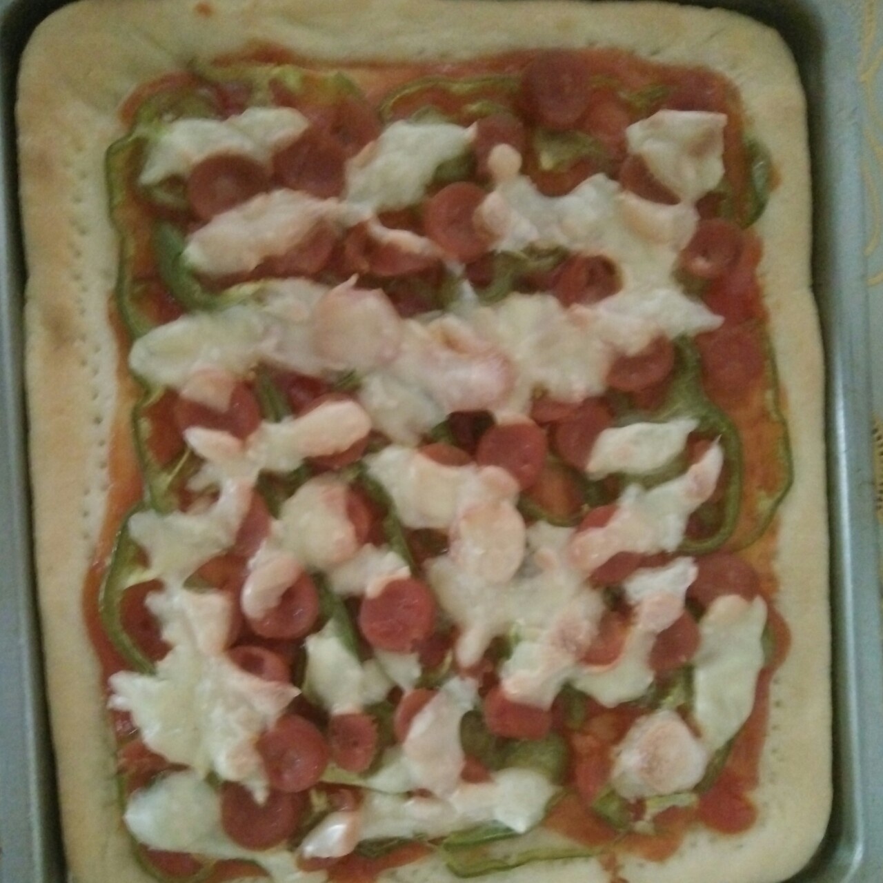 不用酵母的披萨底 No Yeast Pizza Dough