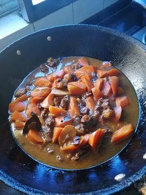 胡萝卜炖牛肉的做法 步骤8