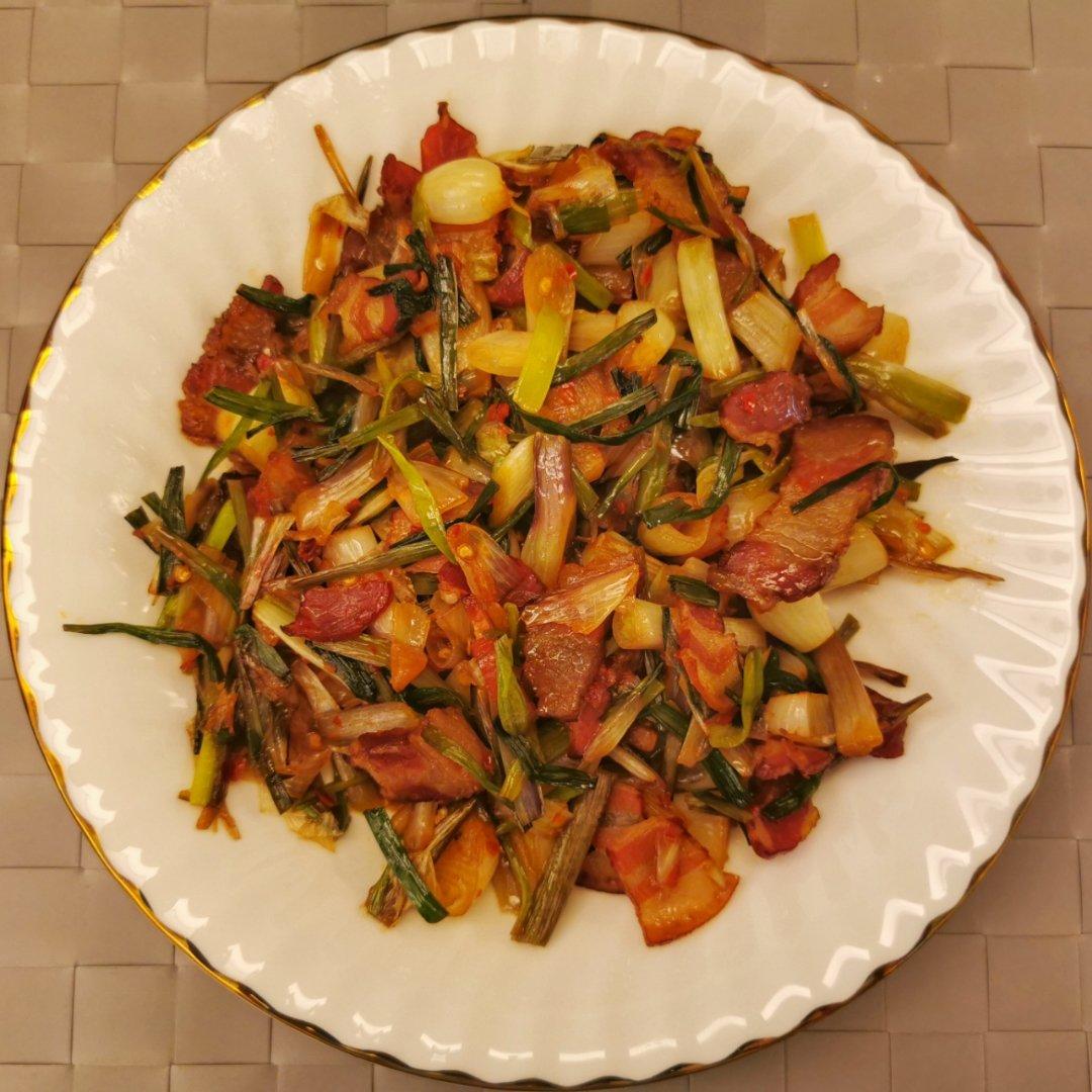 藠头炒腊肉